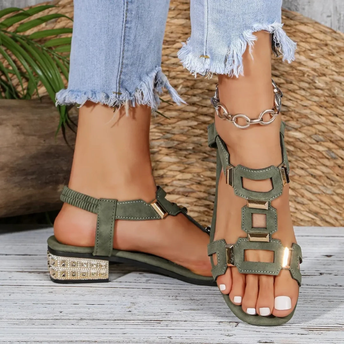 ALESSIA | SANDALIAS CÓMODAS CON TACÓN
