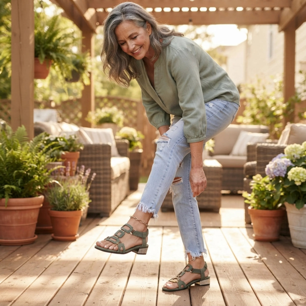ALESSIA | SANDALIAS CÓMODAS CON TACÓN
